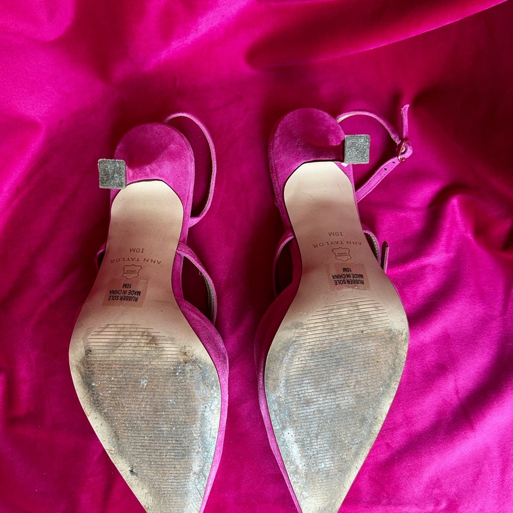 Ann Taylor slingback heel - Picture 7 of 9